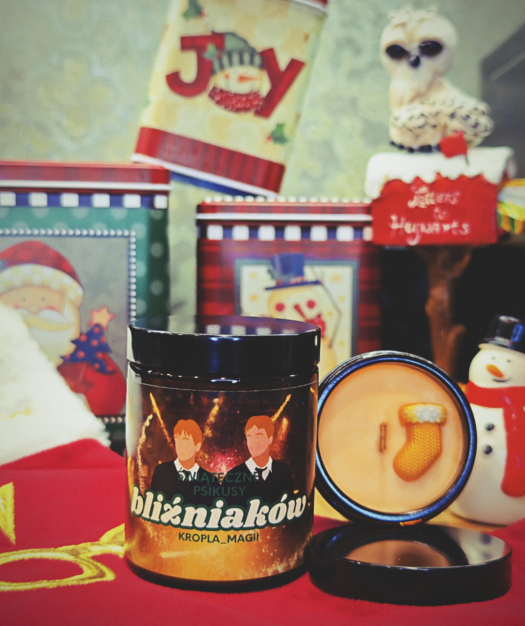 Świeca Świąteczne Psikusy Bliźniaków - obrazek 2