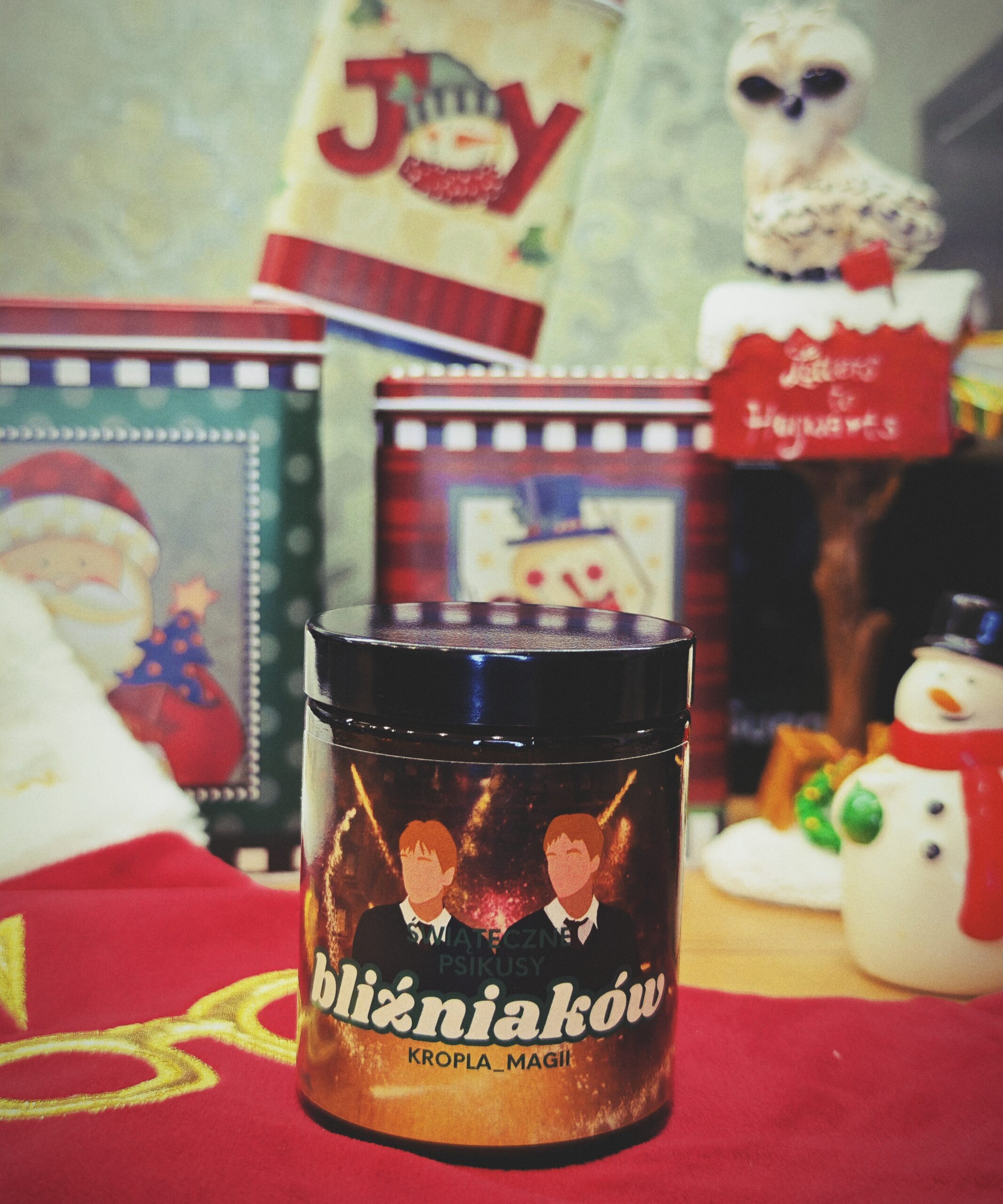 Świeca Świąteczne Psikusy Bliźniaków