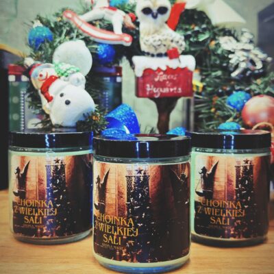 Świeca Choinka z Wielkiej Sali